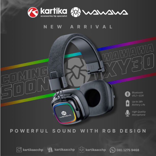 WAWAWA XY30 Headphone Wireless RGB