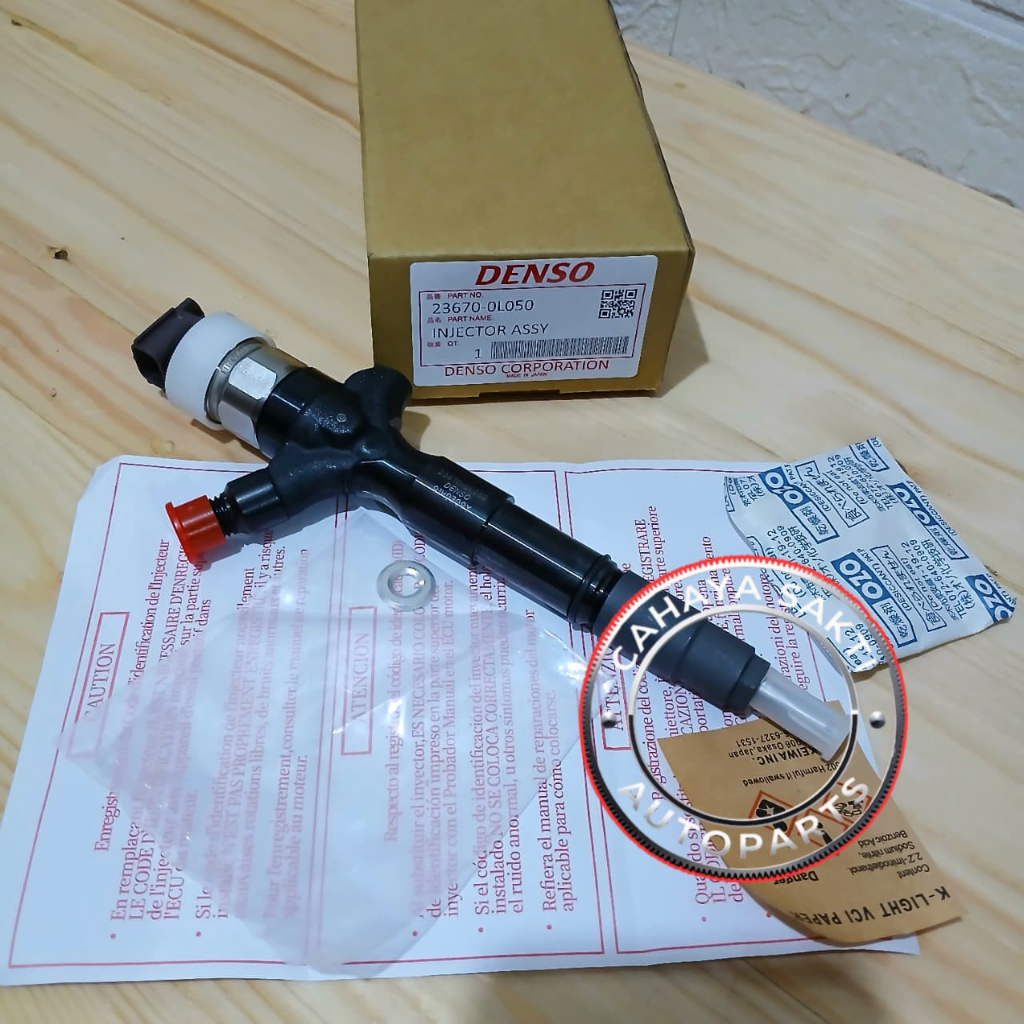 INJECTOR ASSY HILUX DIESEL 3000CC DENSO 23670-0L050 ORIGINAL