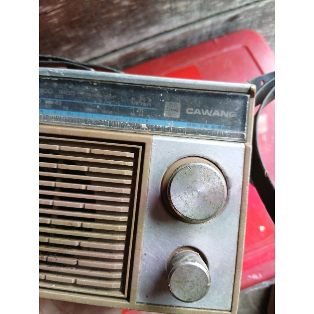 Radio Cawang 85  jadul antik kuno lawas vintage display mati