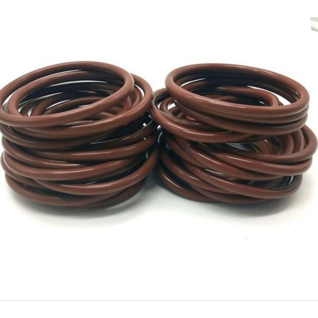 Isi 10 pcs Seal O-ring Viton 18*2 mm/O-ring Viton Id 18 tebal 2mm