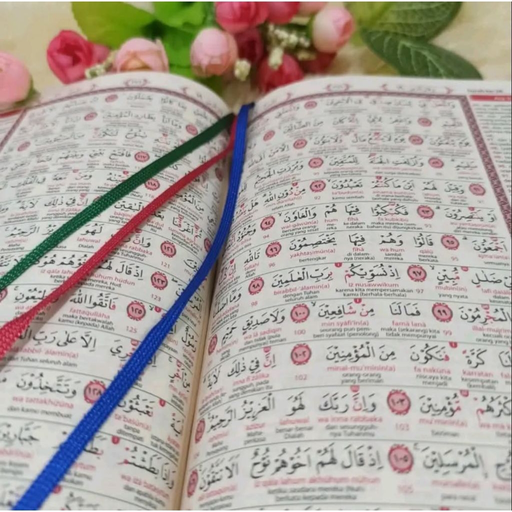 alquran alwasim terjemahan perkata ukuran a4 besar ada tafsir terjemahan