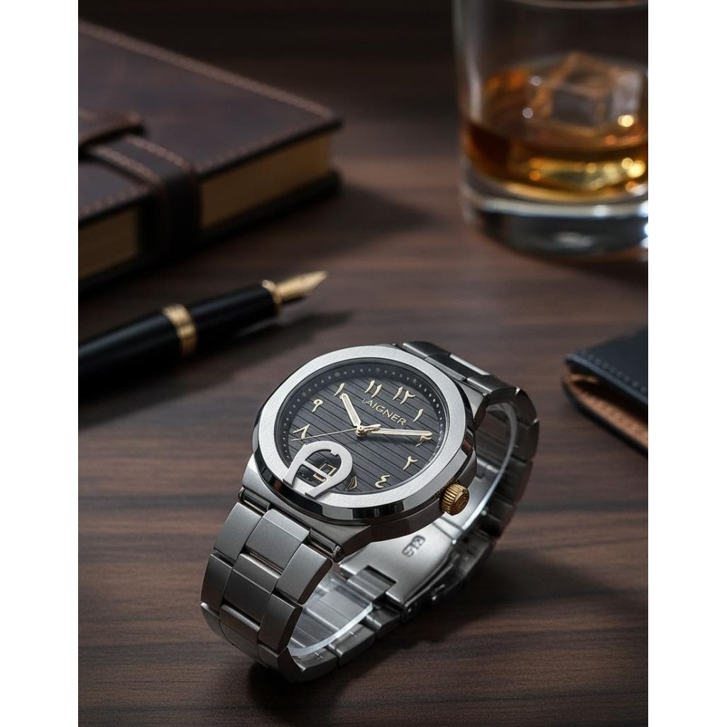 jam tangan wanita cewek Aigner arabic