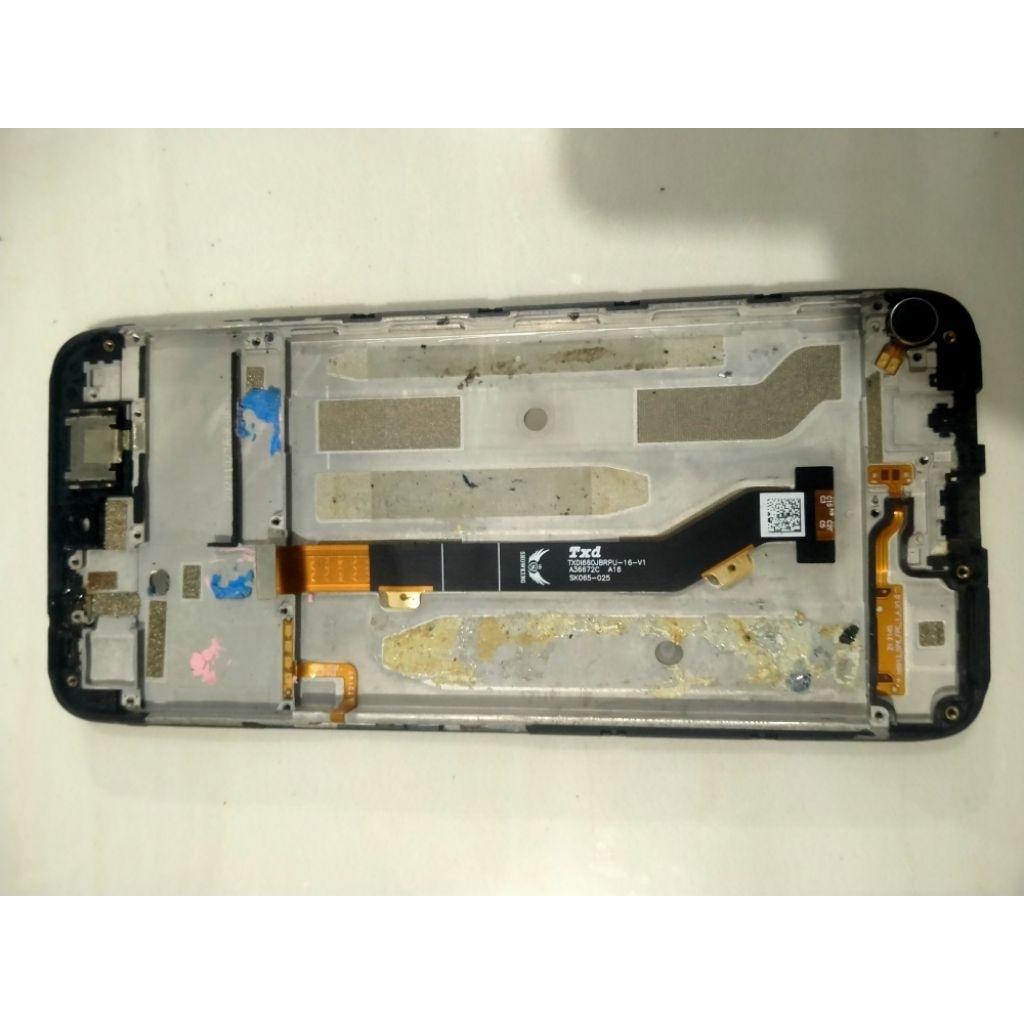 lcd Tc Retak hp Infinix hot 11 x662 normal