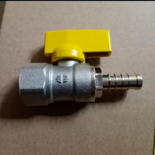 Stop Kran Gas Rifeng DN 10 S 1/2" M (Drat dalam) "ORIGINAL"