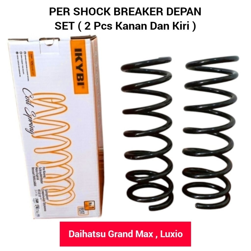 Per Keong Coil Spring Shock Depan Daihatsu Grandmax Grand Max Luxio Original IKYBI