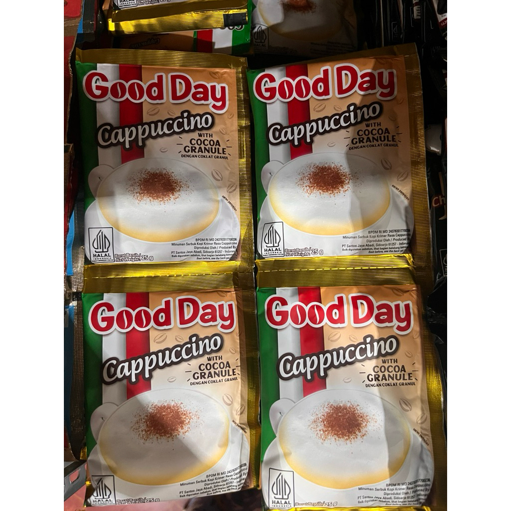 Goodday cappucino with cocoa granule