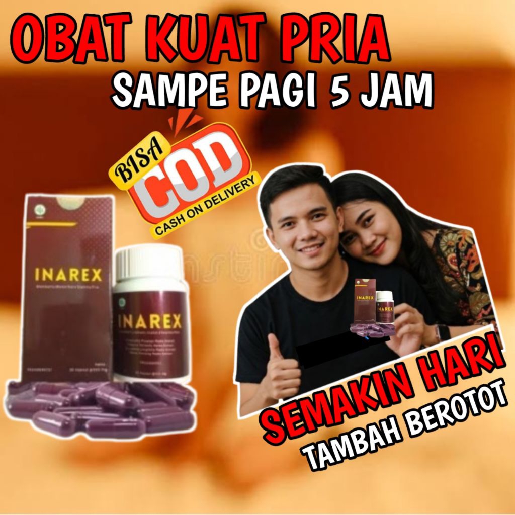 terbaru inarex pembesar kelamin laki laki obat kuat pria tahan lama original bpom