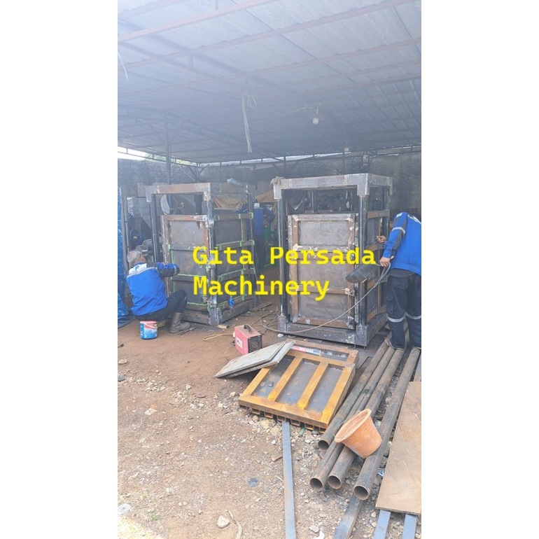 Mesin Ball Press Hidrolik Plastik - Mesin Ball Press Hidrolik Karton - Mesin Ball Press Hidrolik Kar