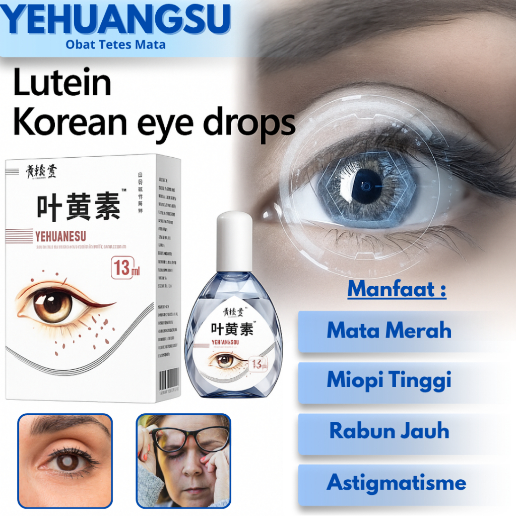 Obat Mata Yehuangsu 13ml Mengatasi Katarak dan Penglihatan Kabur
