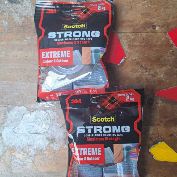 3 M Double Tape 3 M Extreme Mounting Tape 414-T19 19mmx 30 CM