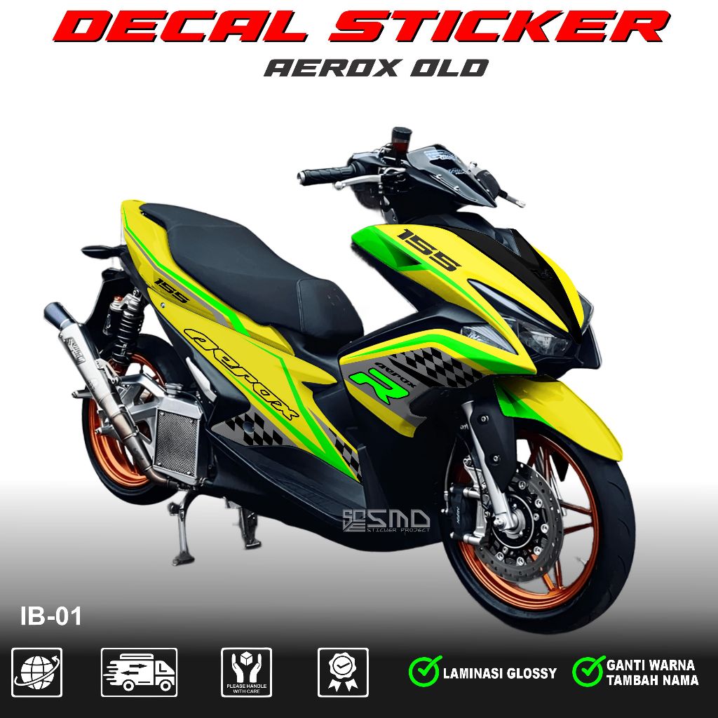 decal full body AEROX OLD decal sticker full body motiv terbaru tampilan keren