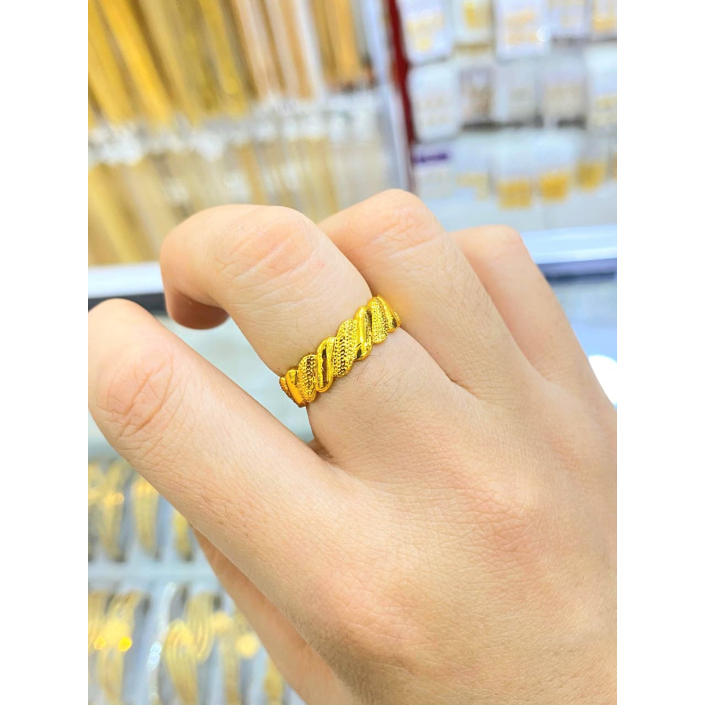 cincin wanita dubai model rantai model simple dan elegan xuping tembaga