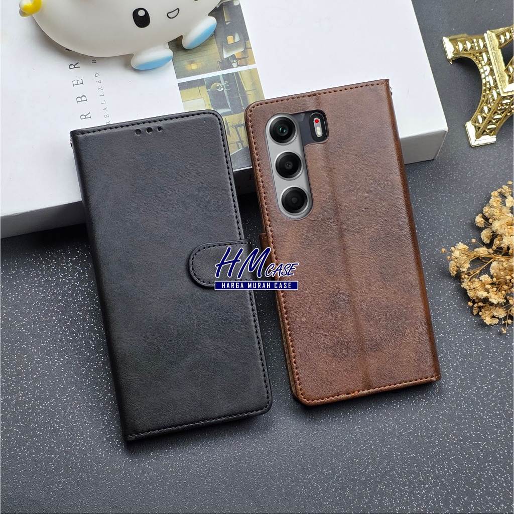 Case Tecno Camon 40 Tecno Camon 40 Pro Flip Cover Kulit Sarung Buku Tecno Camon 40 Tecno Camon 40 Pr