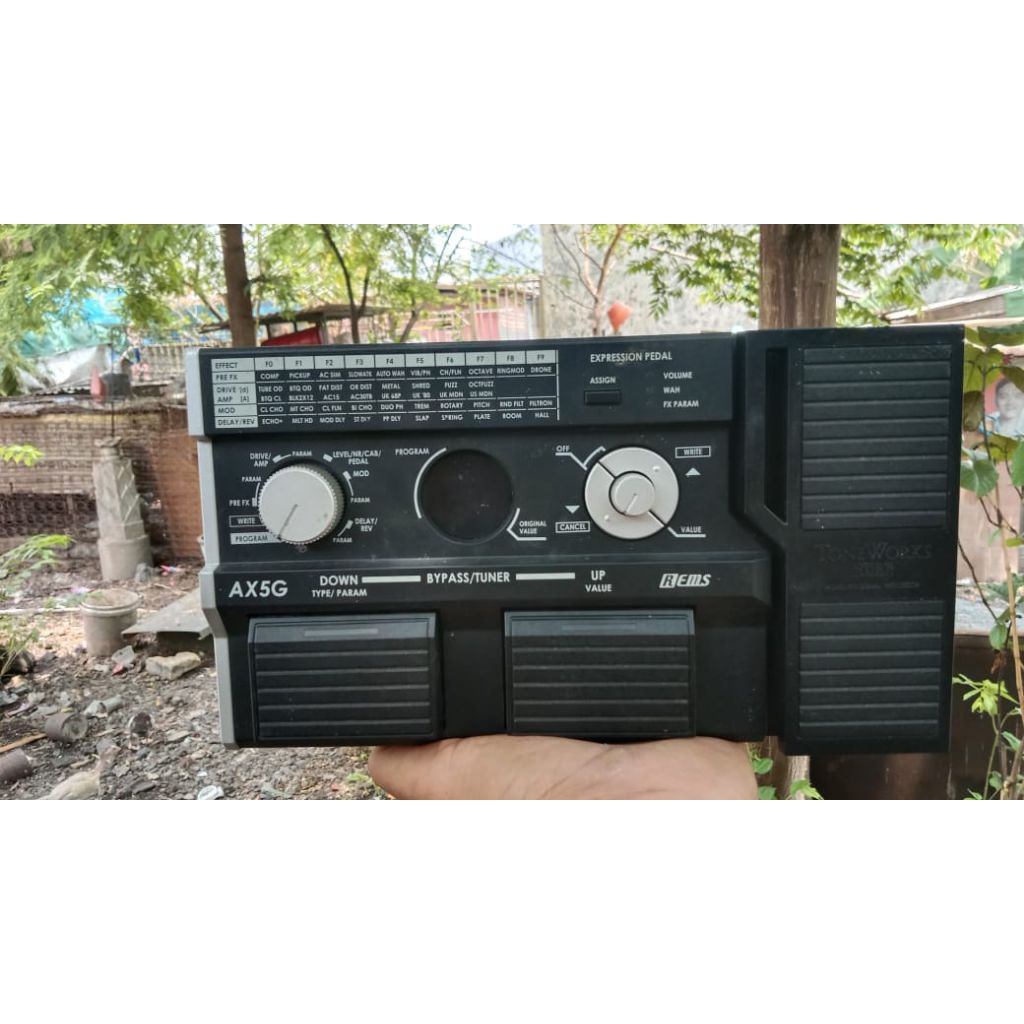 Efek KORG AX5G Normal