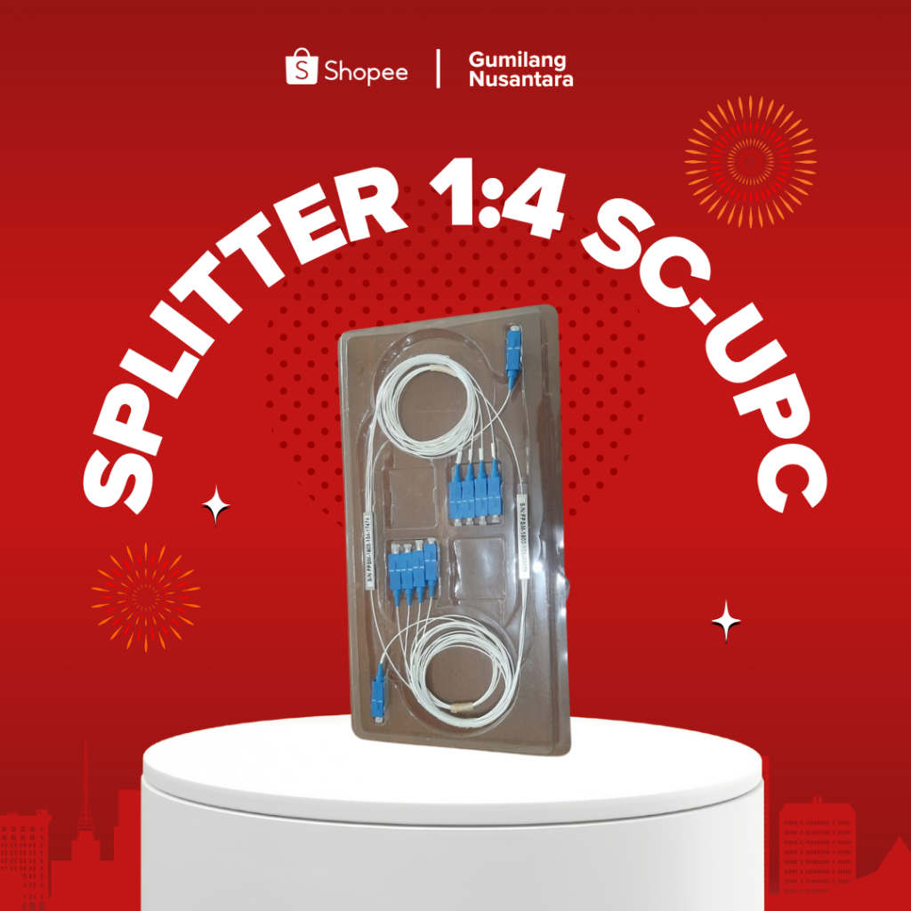 PASSIVE SPLITTER 1:4 SC UPC / SPLITTER PLC MODULE SC-UPC 1:4
