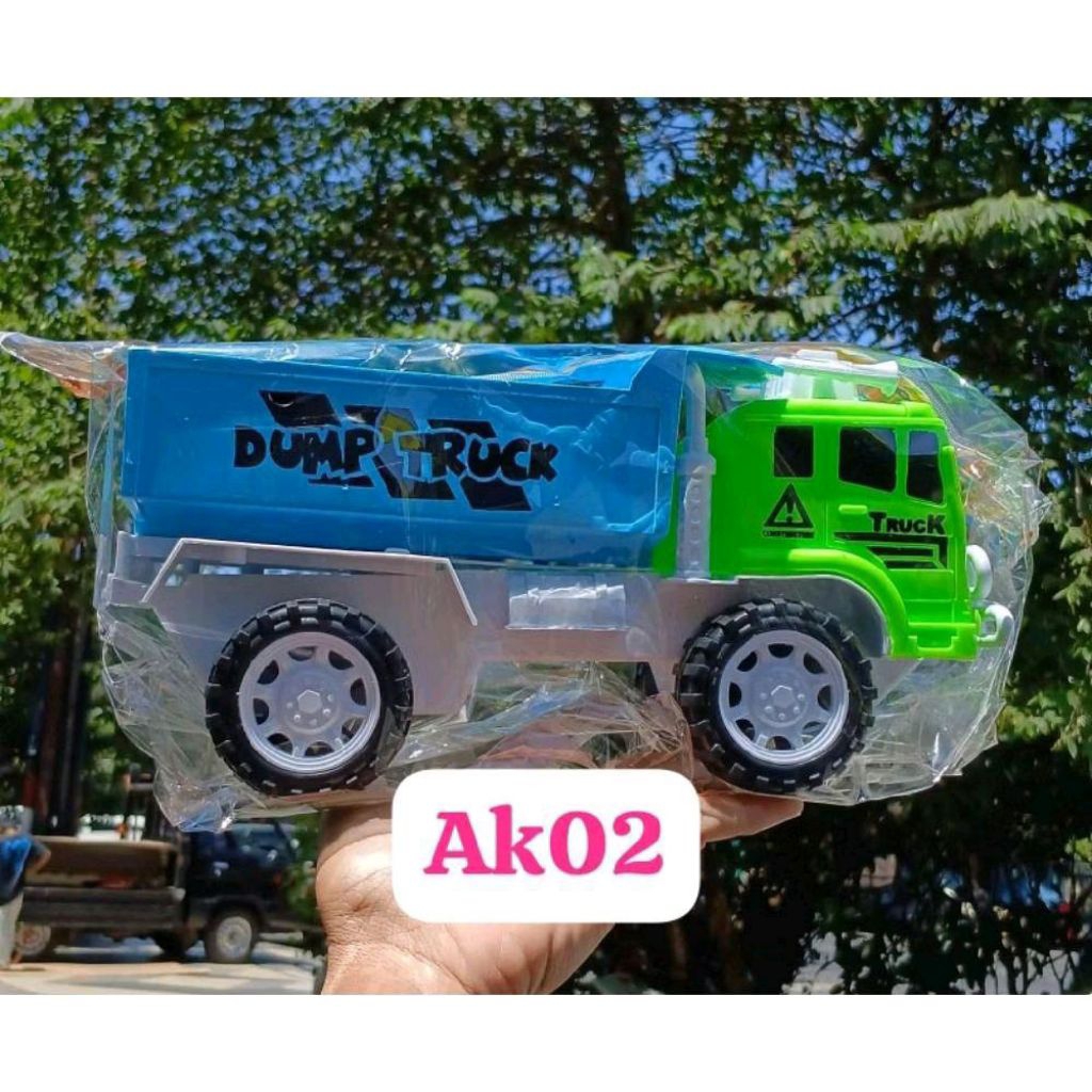 Mainan Anak Mobil Mobilan Dump Truck dengan Kode AK02 Cocok untuk Bermain dan Mengembangkan Imajinas