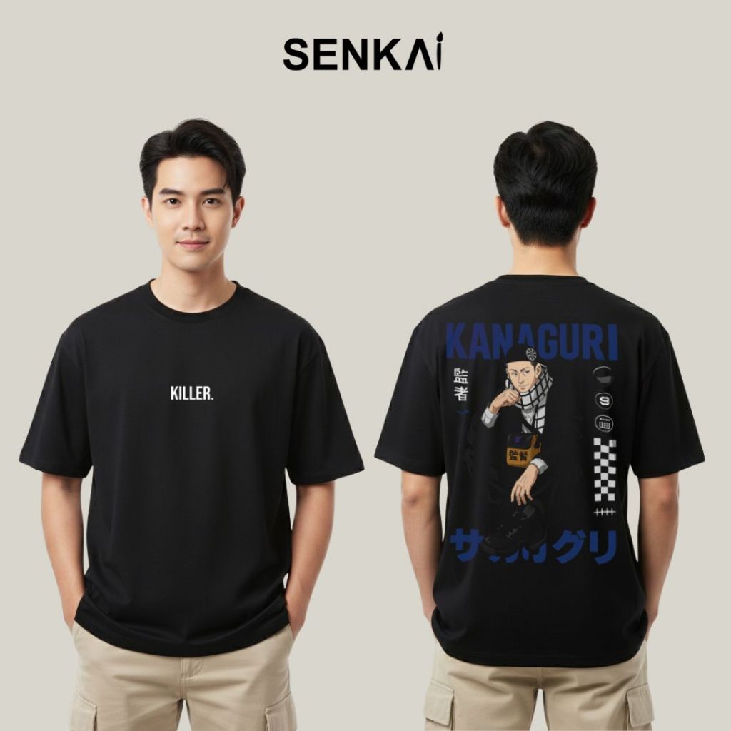 KAOS DEWASA KANAGURI HYPEBEAST ANIME SAKAMOTO DAYS PREMIUM/ARC125