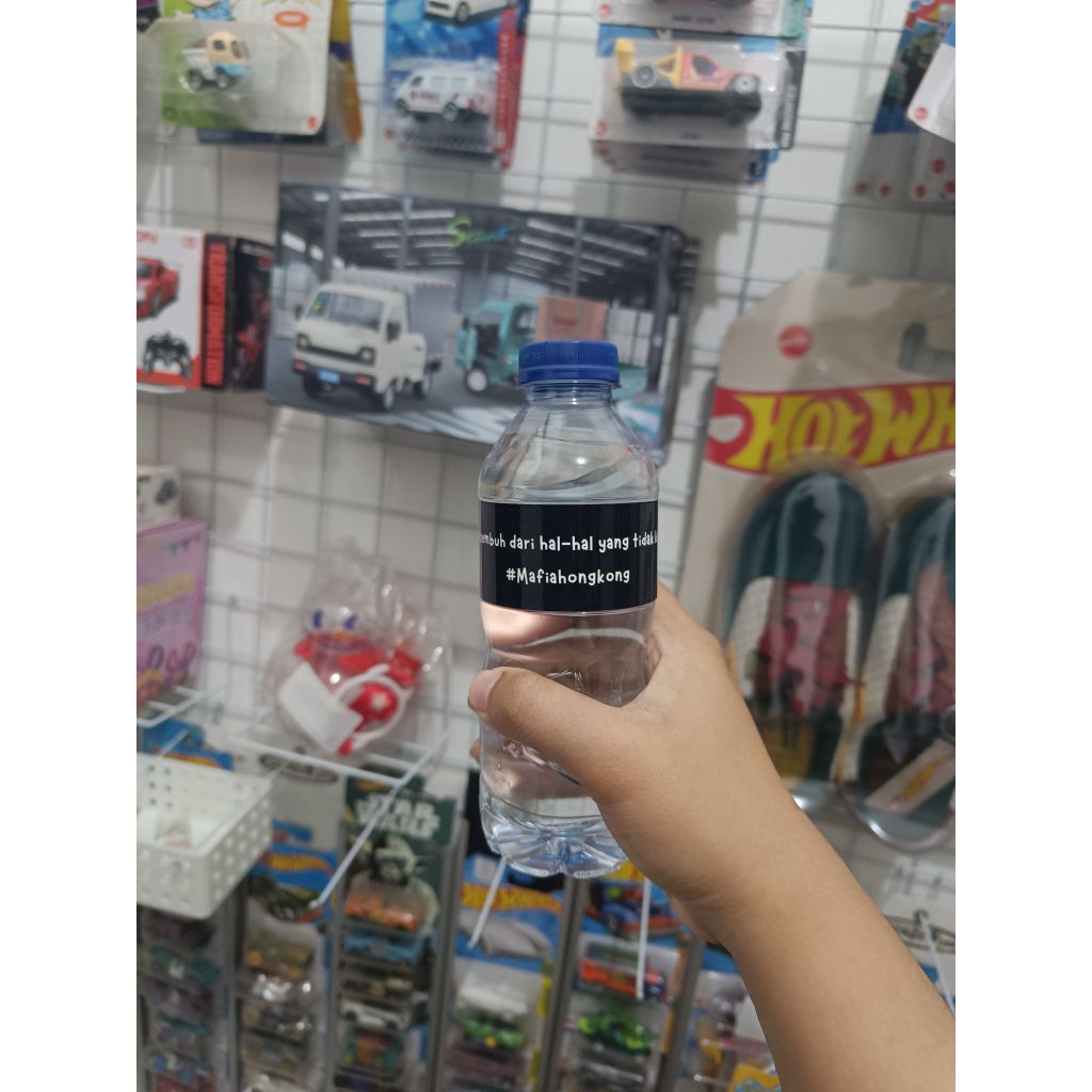 Label botol minum/label botol ultah 330ml