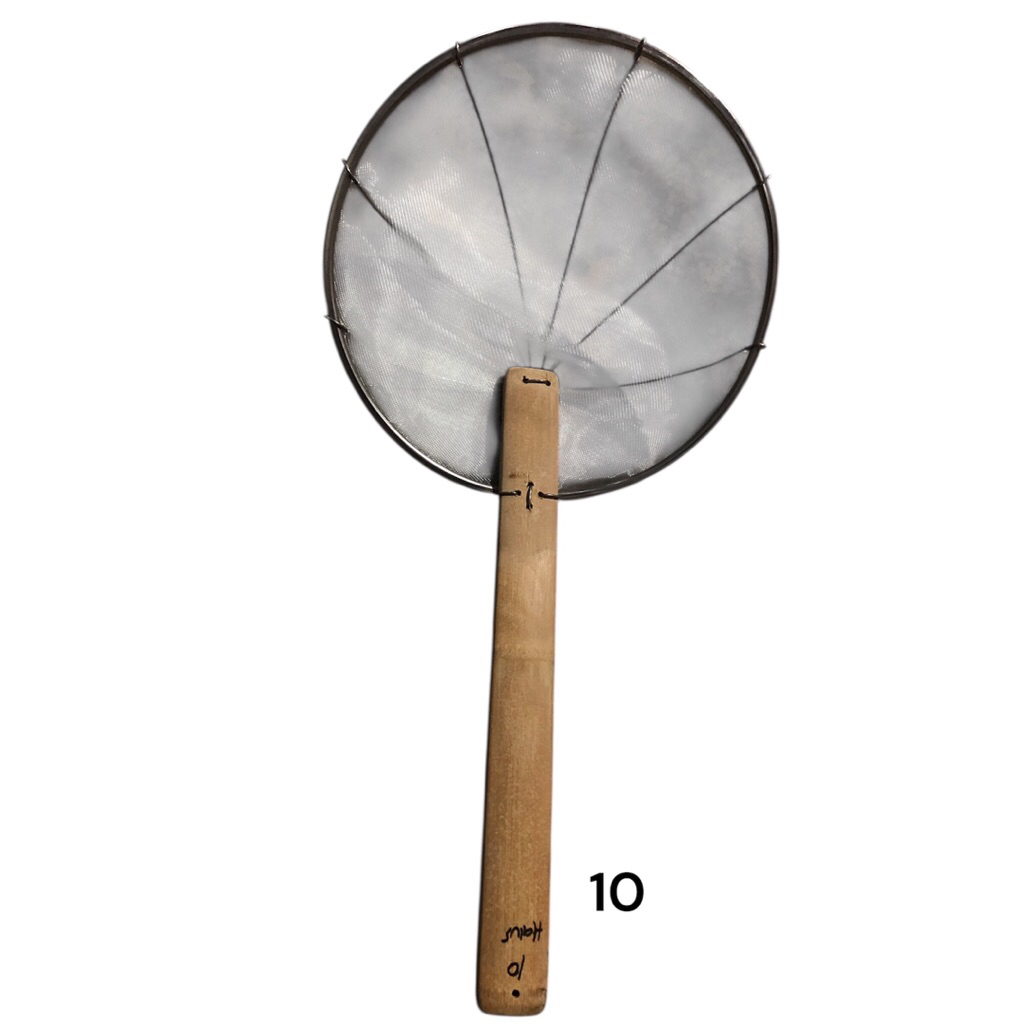 Saringan minyak halus gagang kayu 10