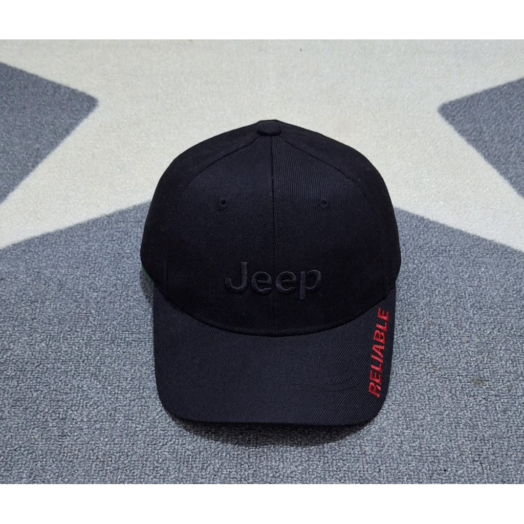topi jeep strapback original bekas preloved