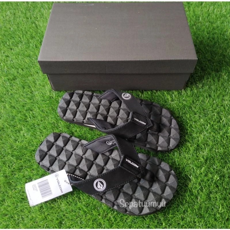 Sendal Jepit Volcom Tali Webbing Sandal Distro Volcom Kekinian Sandal Jepit Santai Premium