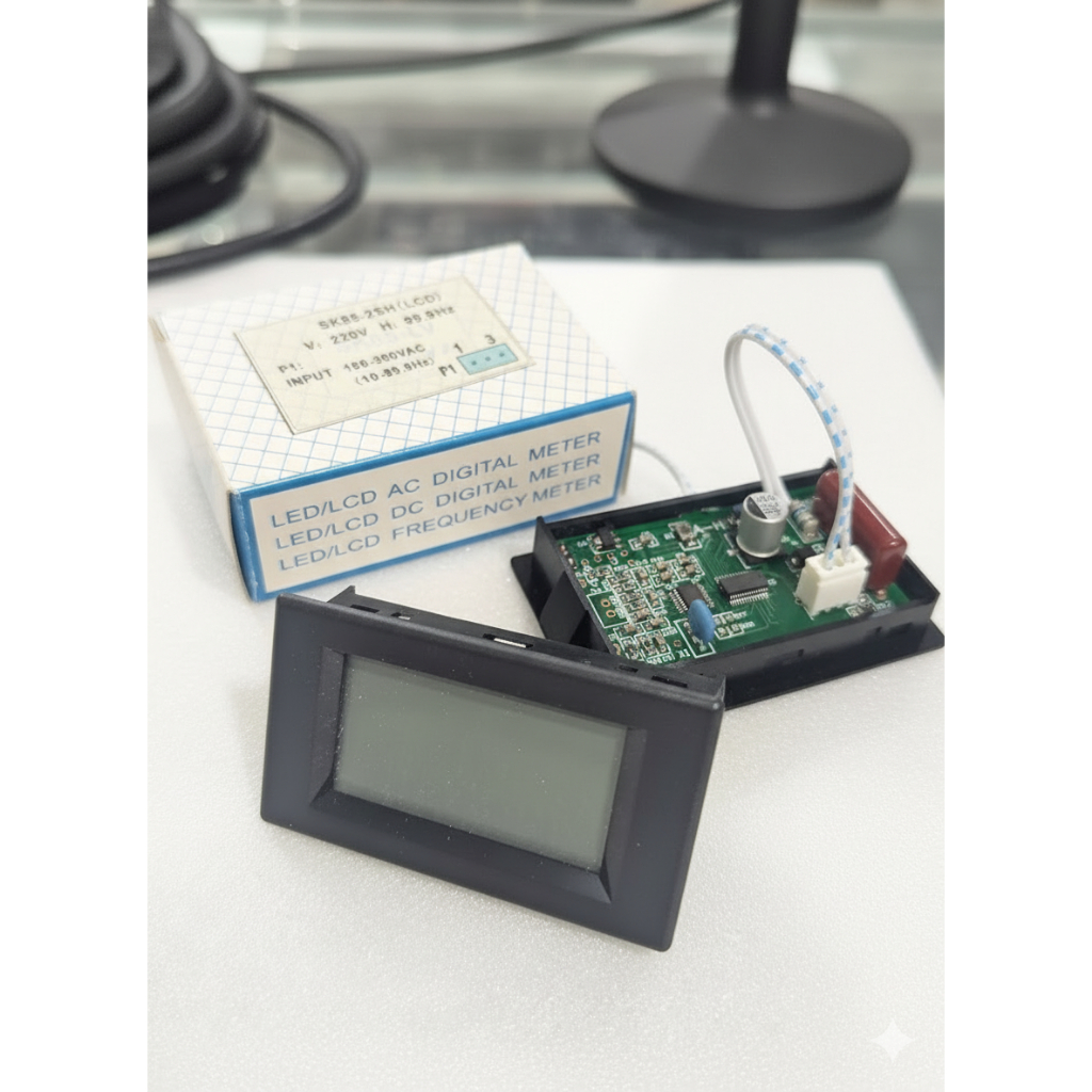 DIGITAL METER VOLT+HZ