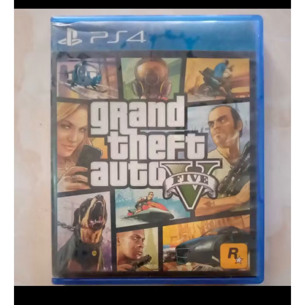 GTA V Kaset PS 4 BD
