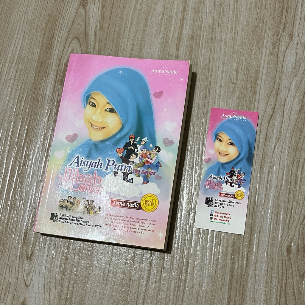 Preloved Buku Novel Aisyah Putri (Jilbab in Love) - Asma Nadia