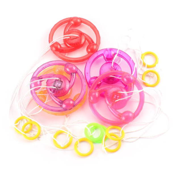 VIRALLLL Gasing Plastik Mainan Jadul Anak / Mainan Gangsing Jantra Led Gasing Tarik Bisa Nyala