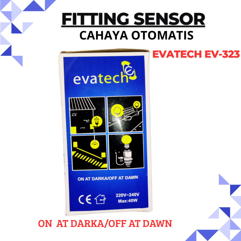 Fitting Sensor Lampu/ Fitting Sensor Siang Malam