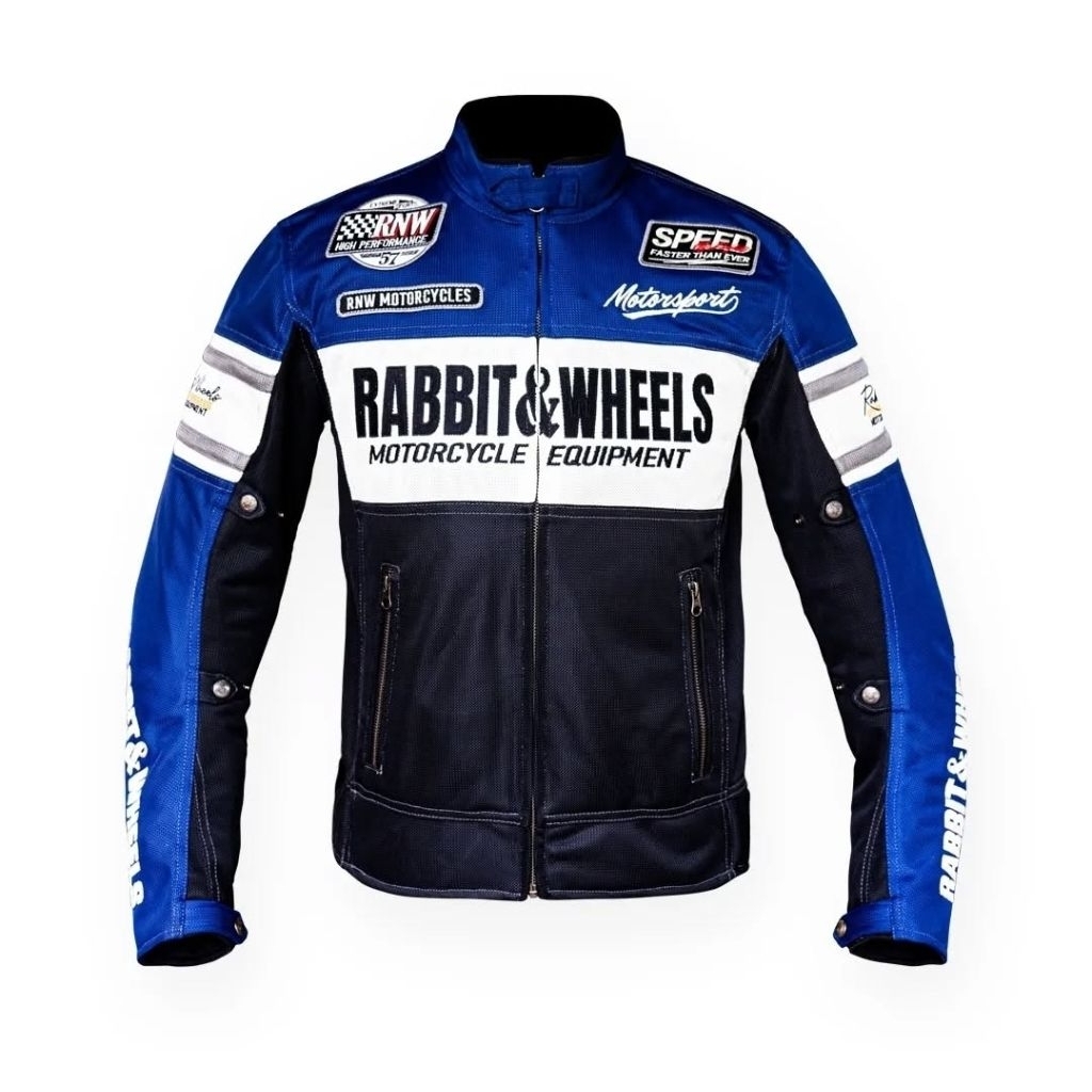 Rabbit And Wheels New Combo Motosport Navy Jaket Rider