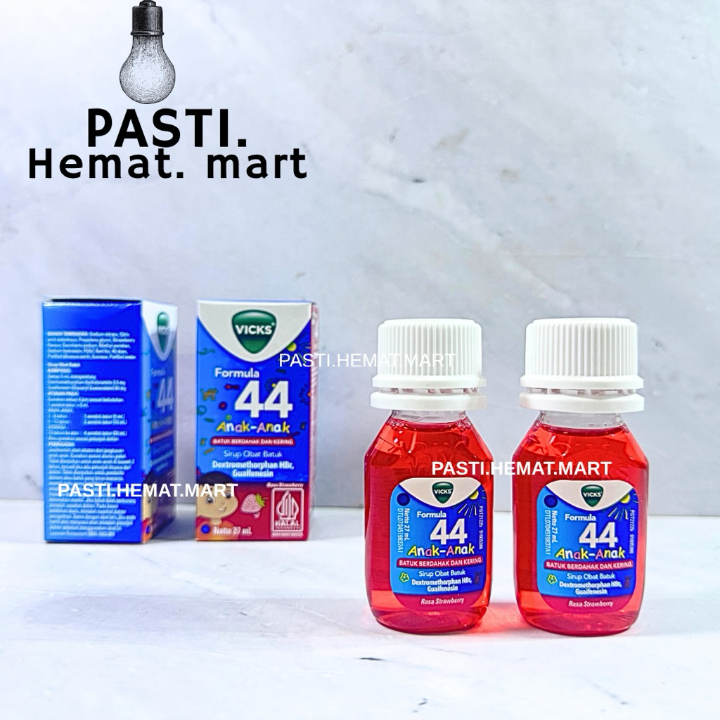 Vicks F44 Anak Sirup | Vicks Sirup Batuk Anak