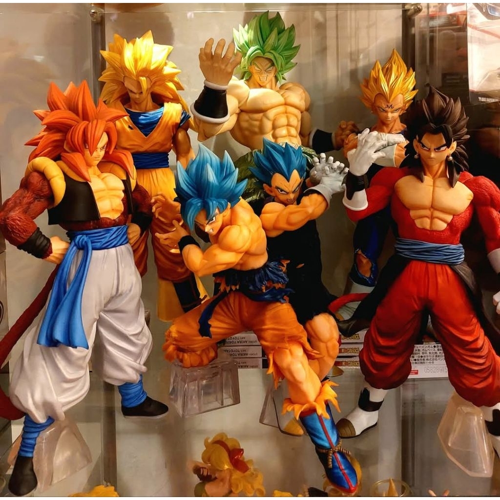 SET OF 2 GRANDISTA GOKU SS3 & GRANDISTA VEGETA