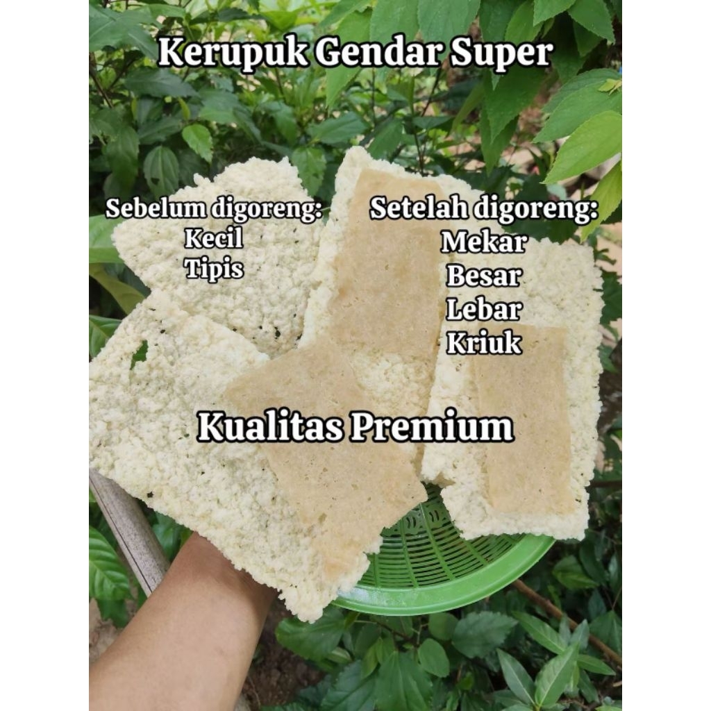 KRUPUK PULI GENDAR KAS MADIUN