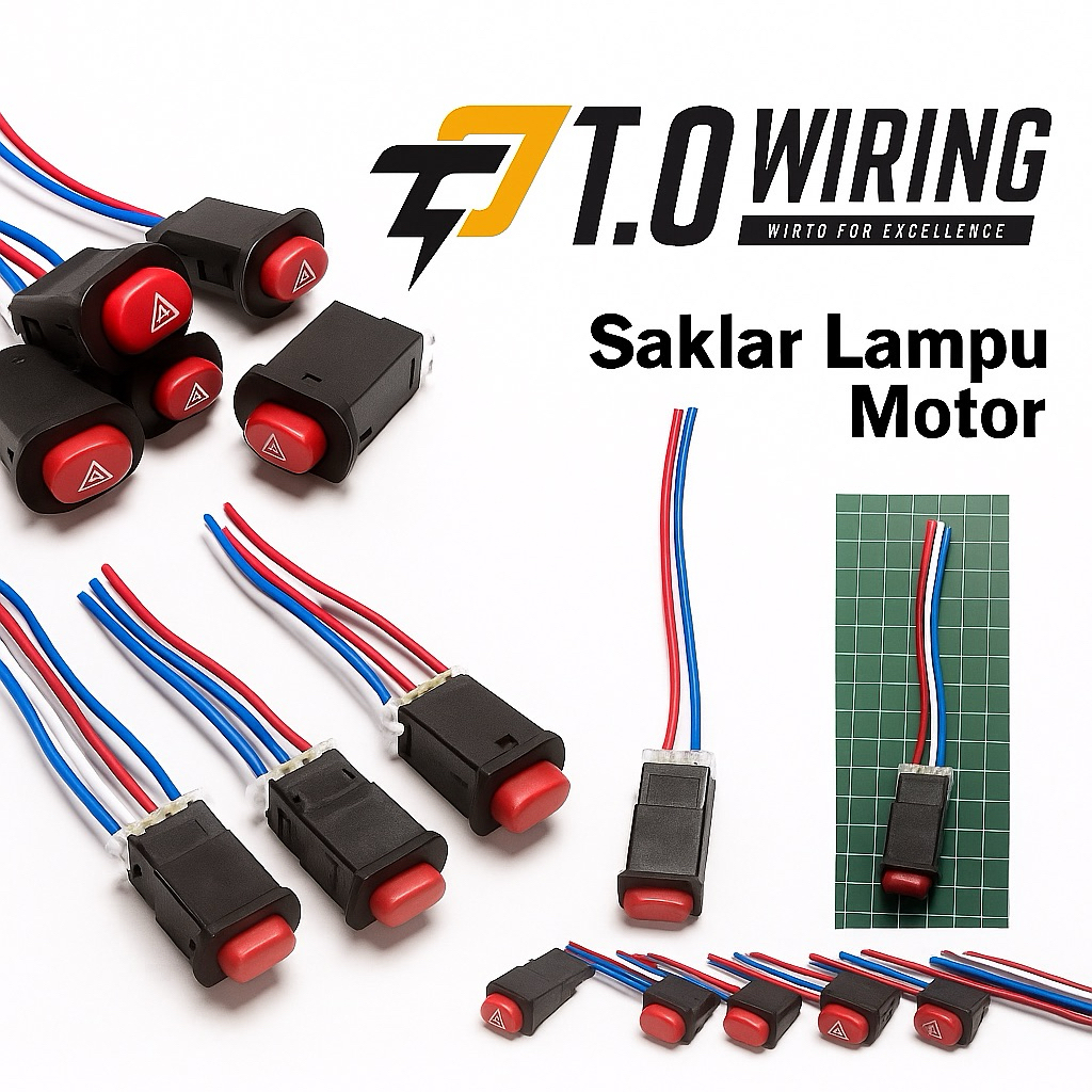 ORIGINAL SAKLAR LAMPU MOTOR SWITCH SAKLAR LAMPU VARIASI | SAKLAR LAMPU TEMBAK | SAKLAR JAVA