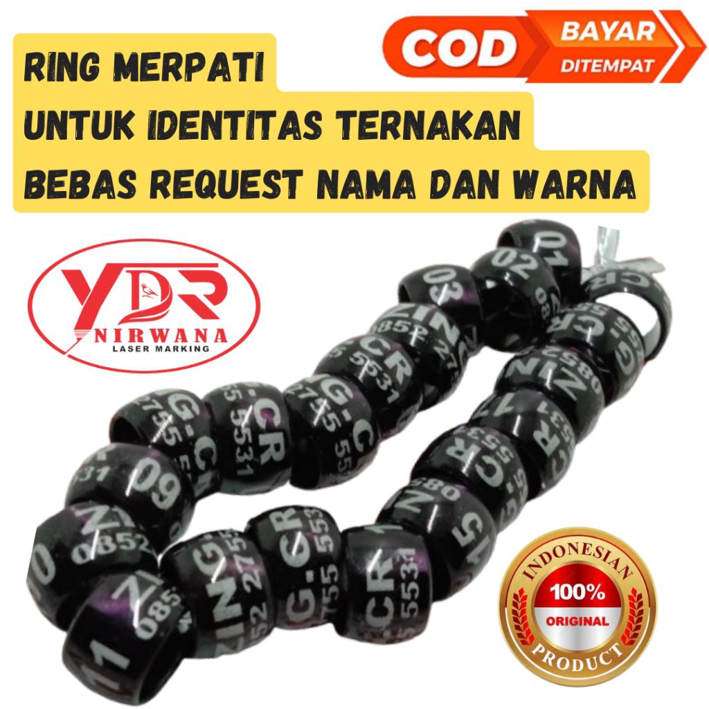 RING MERPATI  DONAT LASER TERMURAH
