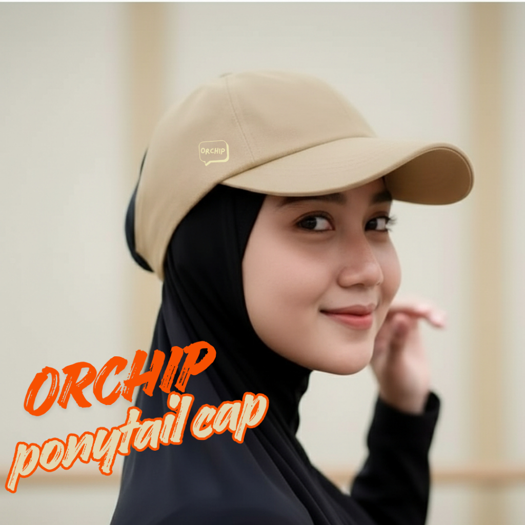 TOPI WANITA - TOPI BOLONG - TOPI MUSLIMAH - TOPI OLAHRAGA Stylish simple nyaman terbaru berkwalitas