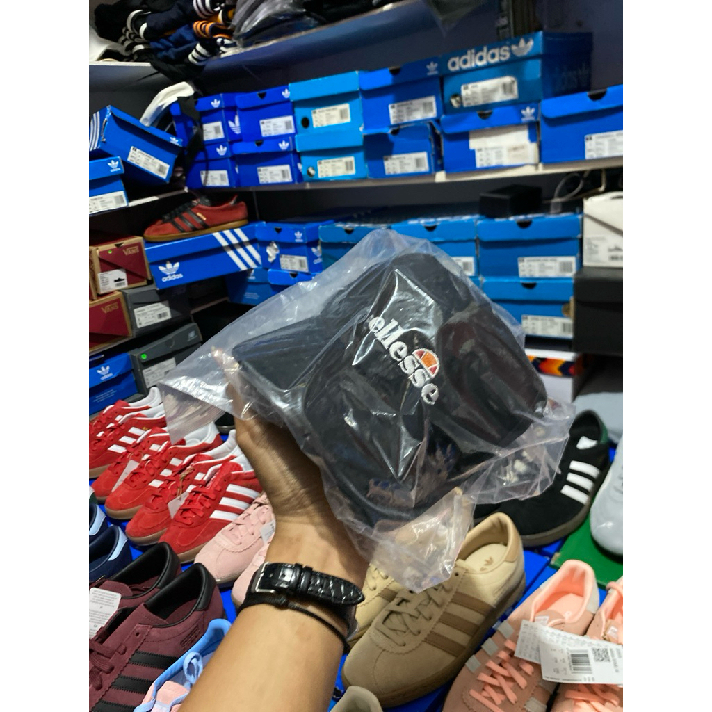 Cap Ellesse Logos Black