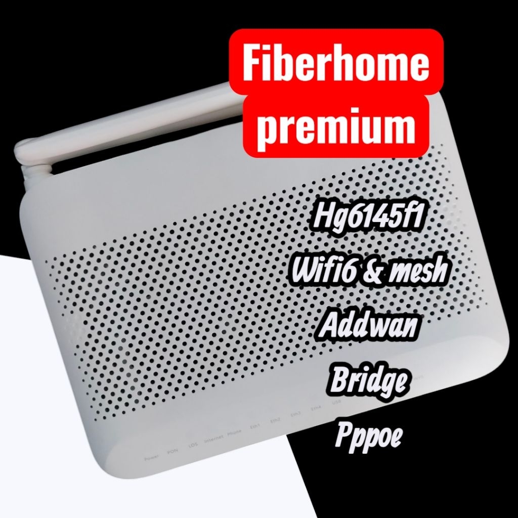 MODEM ONT Fiberhome premium hg8145f3 wifi6 & mesh