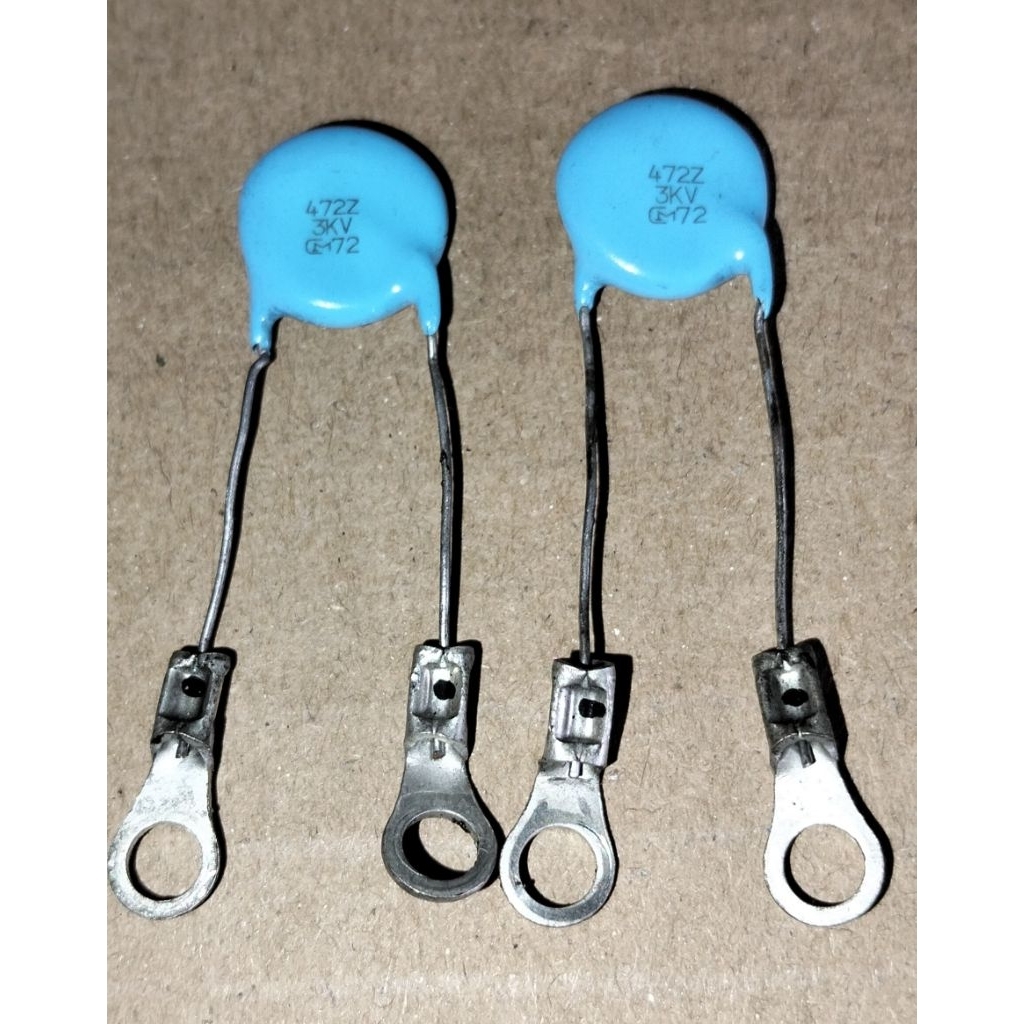 KAPASITOR 472Z 3KV 4N7 4.7NF BEKAS ORIGINAL