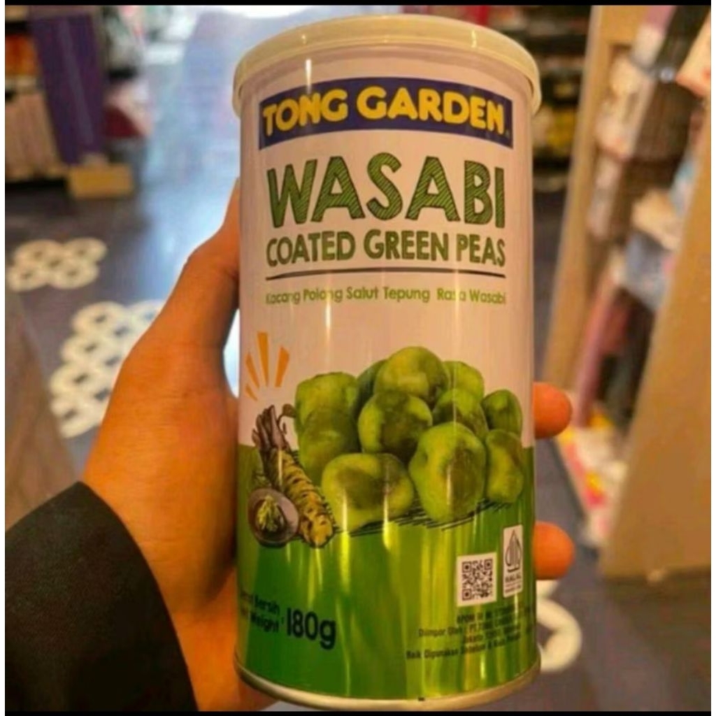 kacang polong wasabi tong garden wasabi 180 gram