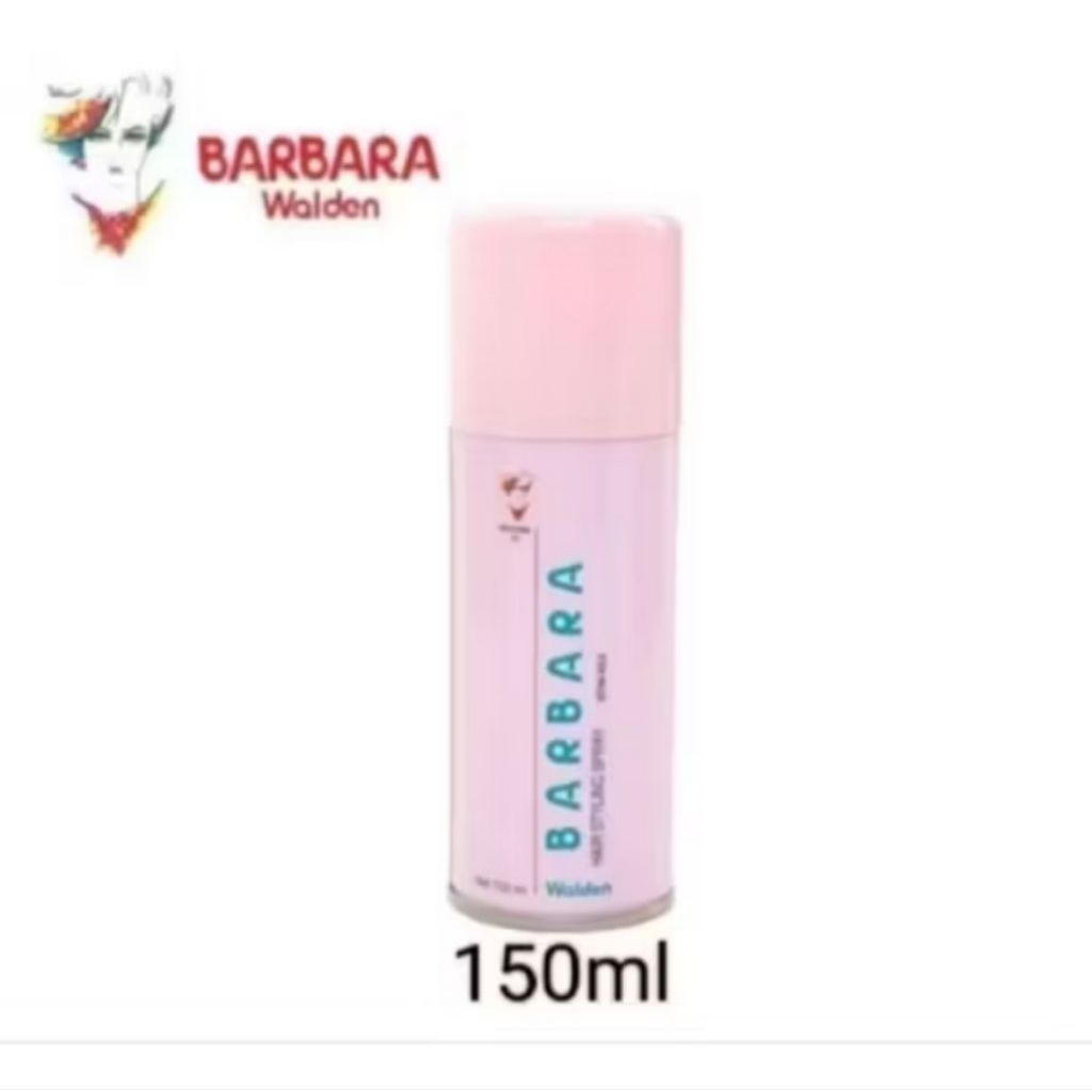 Barbara Hair Spray 150ml | Barbara Walden Hair Styling Spray Pink Hair Spray Barbara Pengeras Rambut