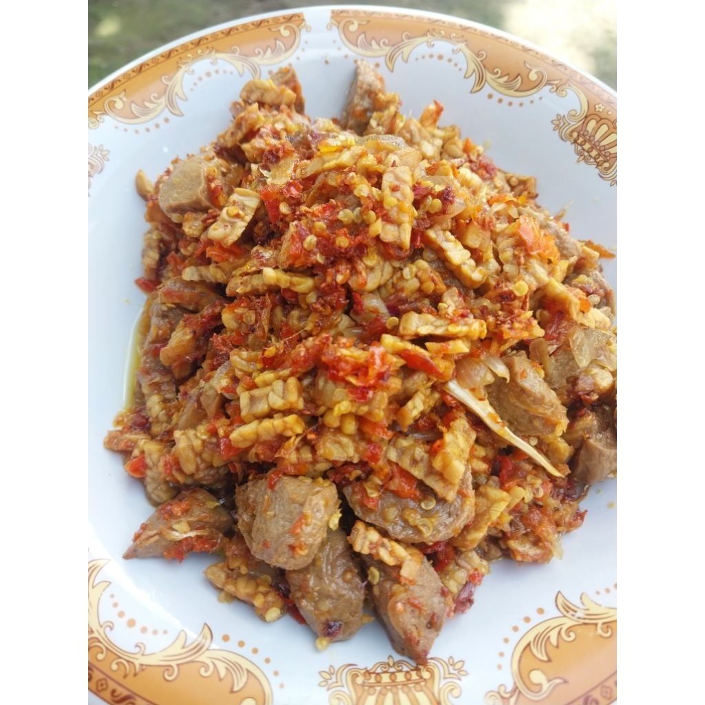 tempe sambal cili kering