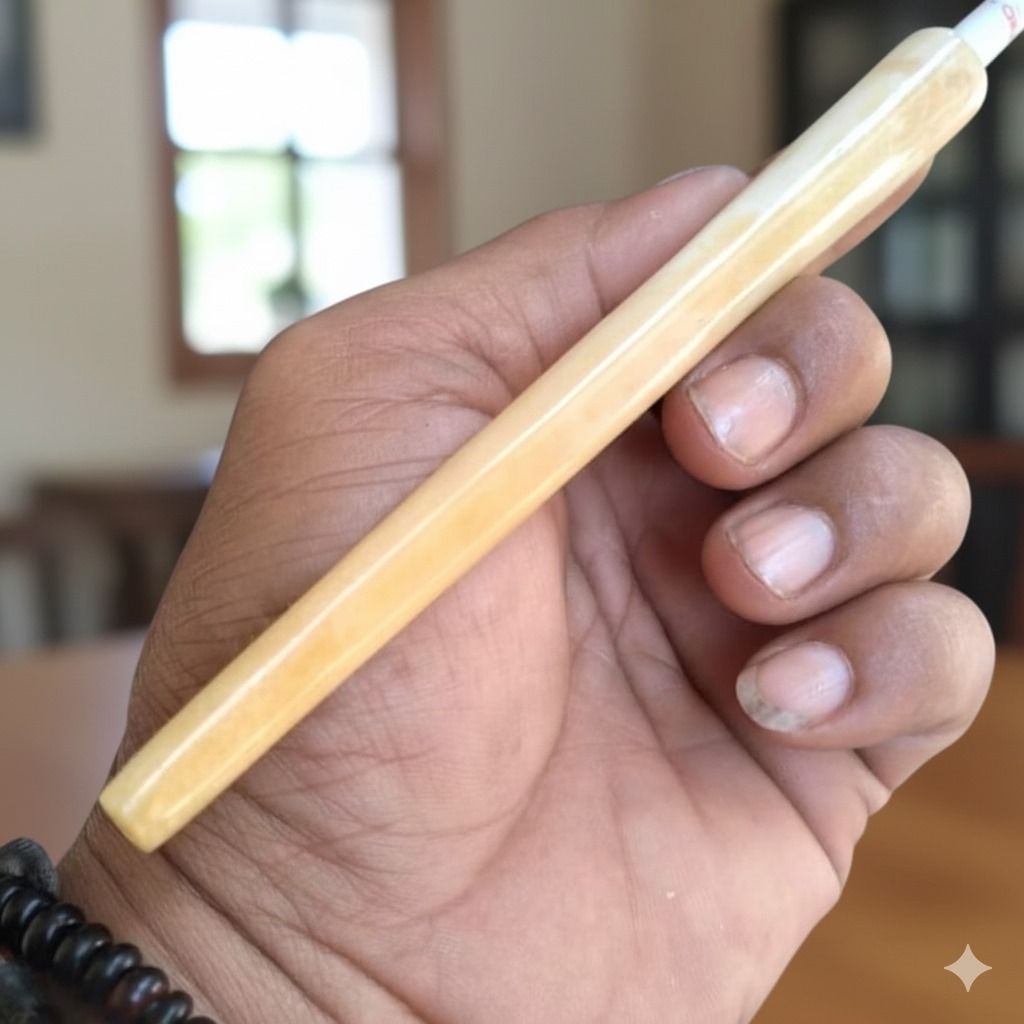 COD ONCE PIPA ROKO TULANG SAPI ASLI ORIGINAL PANJANG BERVARIASI RASA GADING GURIH PULEN BONUS TASBIH