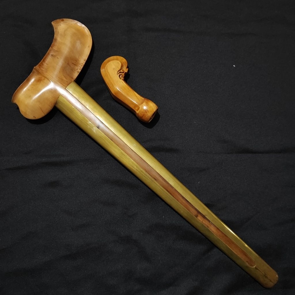 Warangka Lawasan Kayu Cendana Galeh Wangi Lawasan Gandar Iras Pendok Gongso