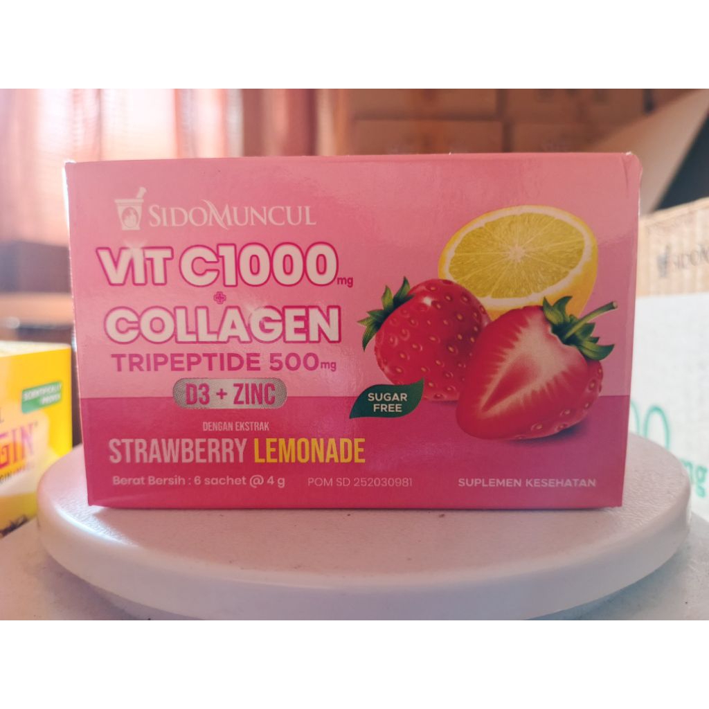 SidoMuncul VitC1000 Collagen D3 + Zinc