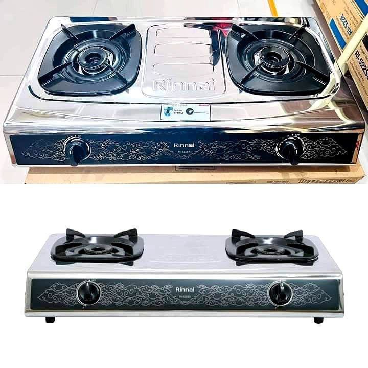 Macam macam kompor / Rinnai Kompor Gas 2 Tungku Stainless Hemat Gas || Kompor Rinnai 2 Tungku Batik 