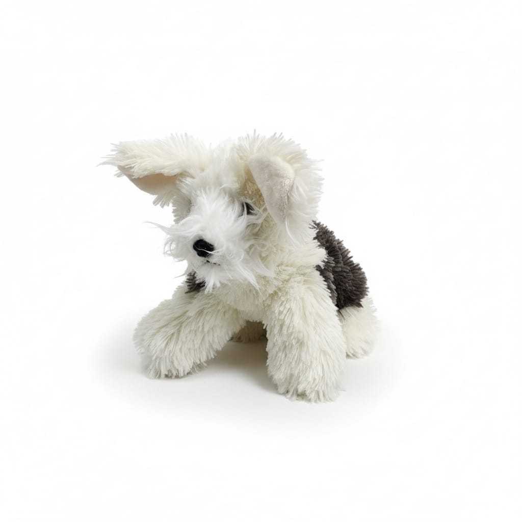 Boneka Lying Dog Maltese SNI