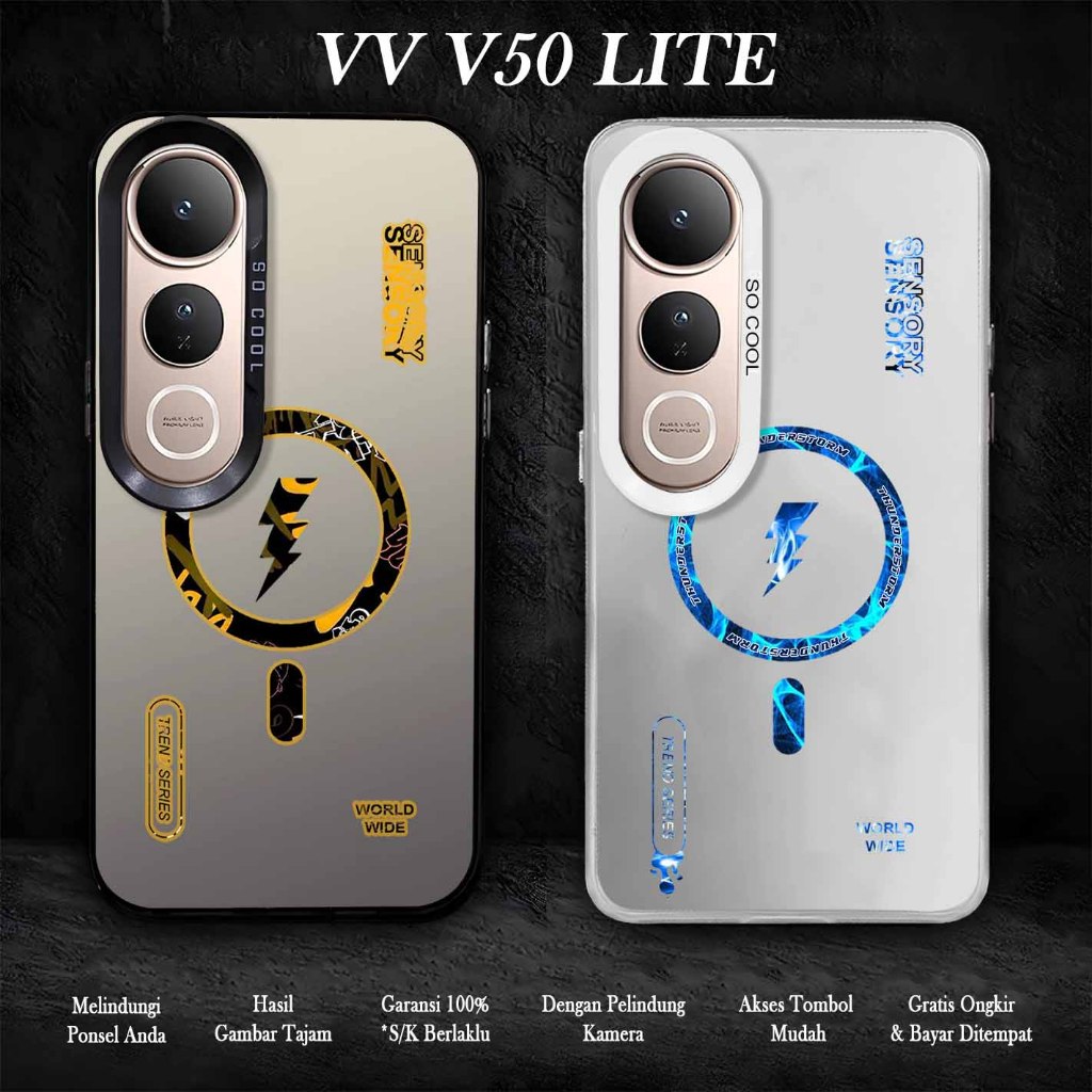 Case Imd Hologram Vivo V50 Lite Softcase Vivo V50 Lite Hardcasing Vivo V50 Lite Slicon Vivo Portable