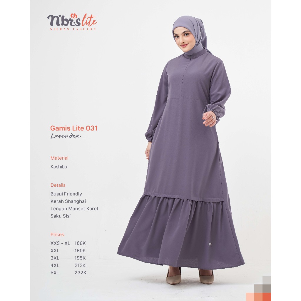 NIBRAS DISKON 50% PROMO CUCI GUDANG GAMIS NIBRAS SALE GAMIS LITE